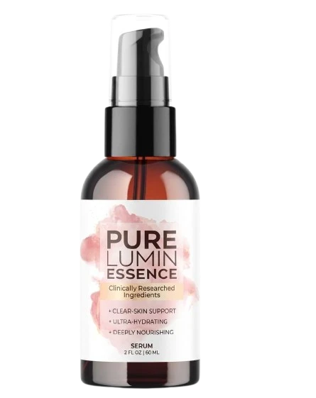 PureLumin Essence Product Bottle front view